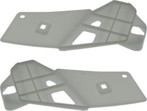Rear Bumper Bracket Pair/Set for Lexus GS300, GS350, GS430, GS450h, GS460 2006-2011, Right (Passenger) and Left (Driver) Outer Cover Support Replacement