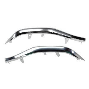 Rear Bumper Molding Pair/Set for 2018-2022 Lexus RX350L/RX450HL, Right (Passenger) and Left (Driver) Side Cover, Chrome Replacement