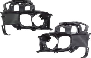 Front Bumper Bracket Pair/Set for Mini Cooper Countryman 2017-2020, Right (Passenger) and Left (Driver), with Off Road Package, without John Cooper Works Package, Replacement