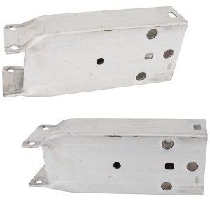 Front Bumper Bracket Pair/Set for Mercedes-Benz A-Class 2019-2022 / CLA-Class 2020-2023, Includes Right (Passenger) and Left (Driver) Sides, Replacement Part