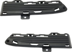 Fog Light Cover for COOPER 2014-2021, Right (Passenger) and Left (Driver), Pair/Set of 2, Textured Black Replacement