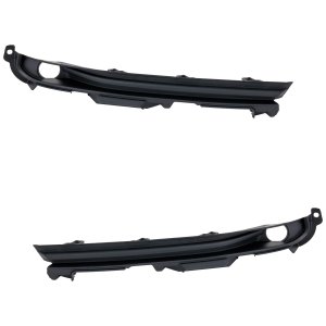 Fog Light Cover Pair/Set for Mazda CX-9 2016-2023, Right (Passenger) and Left (Driver) Side, with Fog Lights, Replacement