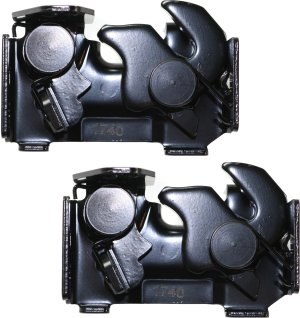 Hood Catch Pair/Set for Mercedes-Benz C-Class 2008-2023, Right (Passenger) and Left (Driver) Side Replacement