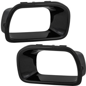 Front Bumper Air Intake Duct Set for 2014-2021 MINI Cooper S Model, Black Cover, Right (Passenger), Compatible with Convertible (2016-2021)/Hatchback, Excluding John Cooper Works Pkg, Replacement