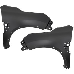 Front Fender Pair/Set for Mitsubishi Outlander Sport 2020-2022 and RVR 2020-2020, Right (Passenger) and Left (Driver), Primed (Ready to Paint) Replacement