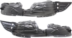 Front Fender Liner Pair/Set for Mazda CX-3 2016-2022, Right (Passenger) and Left (Driver), Pair/Set of 2, Replacement
