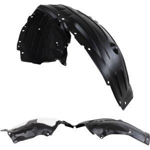 Front Fender Liner Pair/Set for Mazda CX-30 2020-2023, Includes Right (Passenger) and Left (Driver) Sides - Replacement Part