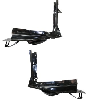Pair/Set - Radiator Support Side Panel Assembly for Mazda CX-5, 2017-2023, Right (Passenger) and Left (Driver), Steel Replacement Set