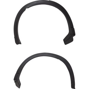 Rear Wheel Opening Molding Assembly Pair/Set for Mazda CX-5 2017-2021, Right (Passenger) and Left (Driver), Textured Black Replacement