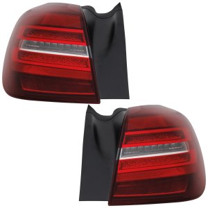 LED Tail Light Assembly Pair/Set for 2018-2020 Mercedes-Benz GLA250 and 2018-2019 GLA45 AMG - Outer Right (Passenger) and Left (Driver), Replacement