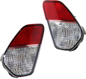 Back Up Light Pair/Set for Mitsubishi Outlander 2016-2020 and Outlander PHEV 2018-2022, Right (Passenger) and Left (Driver), Replacement