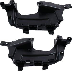 Rear Bumper Bracket Pair/Set for Mercedes-Benz S550 2014-2017, Right (Passenger) and Left (Driver), Replacement
