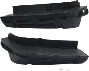 Front Bumper Bracket Pair/Set for Nissan Titan 2017-2019, Right (Passenger) and Left (Driver) Outer Side Cover Replacement