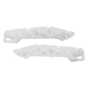 Front Bumper Bracket Side Cover Pair/Set for 2008 - 2013 Rogue, 2014 - 2015 Rogue Select, Right (Passenger) and Left (Driver), Nissan Replacement