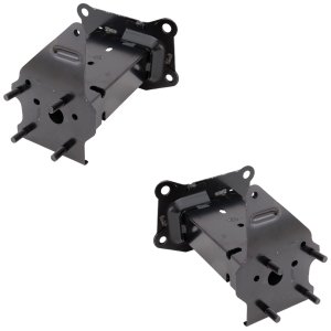 Front Bumper Bracket Pair/Set for Nissan Sentra 2020-2023, Right (Passenger) and Left (Driver), Steel Replacement