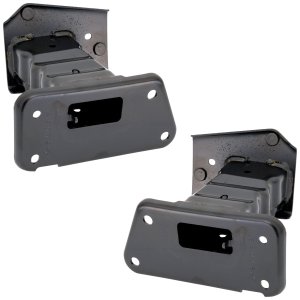 Front Bumper Bracket Pair/Set for 2017-2022 Nissan Rogue Sport Right (Passenger) and Left (Driver) Replacement