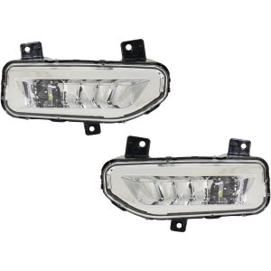 Front Fog Light Assembly for 2020-2023 Nissan Sentra and 2022-2022 Nissan Frontier, Right (Passenger) and Left (Driver), Halogen, Replacement Pair/Set