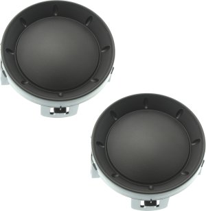 Fog Light Cover Pair/Set for Nissan Cube 2009-2014, Armada 2017-2020 Right (Passenger) and Left (Driver), Excluding Krom Model - Replacement