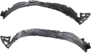 Front Fender Liner Pair/Set for 2015-2020 Nissan Pathfinder / Infiniti QX60, Right (Passenger) and Left (Driver) Side, Replacement