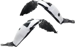 Front Fender Liner Pair/Set for Nissan Rogue Sport 2017-2021, Right (Passenger) and Left (Driver), Replacement
