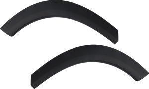 Rear Wheel Opening Molding Pair/Set for 2021-2023 Nissan Rogue, Right (Passenger) and Left (Driver), Mounted on Body, Textured, for USA Built Vehicle, Replacement