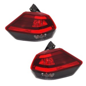 Tail Light Assembly for 2018-2020 Rouge, Right (Passenger) and Left (Driver), On Body, Halogen, Suitable for Japan/Korea/USA Built Vehicles, Replacement Pair/Set