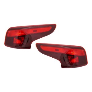 Outer Tail Light Assembly for Nissan Rouge Sport 2017-2019, Right (Passenger) and Left (Driver), Halogen, Replacement Pair/Set