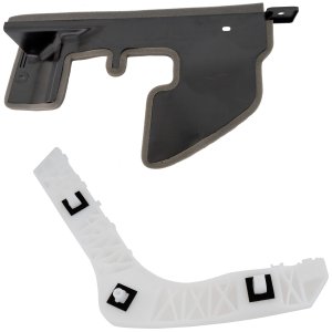 Rear Bumper Bracket Side Cover Pair/Set for Nissan Murano 2009-2014, Right (Passenger) and Left (Driver) Sides, Replacement