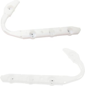Rear Bumper Bracket Pair/Set for Nissan Rogue 2008-2013, Rogue Select 2014-2015, Right (Passenger) and Left (Driver) Side, Plastic Replacement
