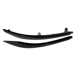 Rear Bumper Molding Pair/Set for Nissan Murano 2018-2023, Right (Passenger) and Left (Driver), Outer, Black Replacement