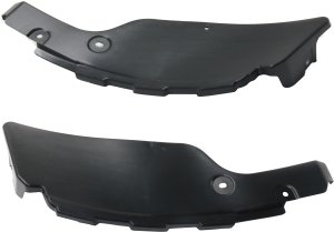 Rear Bumper Filler Pair/Set for 2013-2019 Nissan Sentra, Right (Passenger) & Left (Driver) Closing Plate, Excluding Nismo Model, Replacement