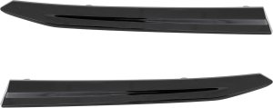 Grille Molding Pair/Set for 2020-2022 Subaru Impreza Sedan/Wagon, Black, Right (Passenger) and Left (Driver), Excludes 50th Anniversary Edition - Replacement