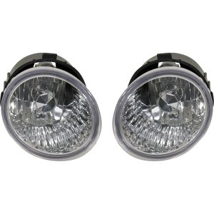 Front Fog Light Assembly for 2015-2017 Subaru Outback, Halogen, with Driver Assist System, Right (Passenger) and Left (Driver) Replacement Pair/Set