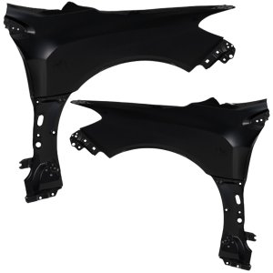 Front Fender Pair/Set for Subaru WRX 2015-2021, Right (Passenger) and Left (Driver) Side, Steel, Primed (Ready to Paint) - Replacement