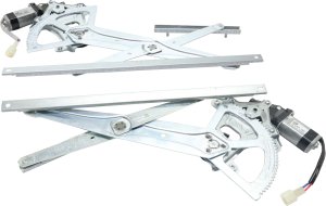 Power Window Regulator with Motor Pair/Set for Subaru B9 Tribeca 2006-2007 / Tribeca 2008-2014, Front Right (Passenger) and Left (Driver) Replacement