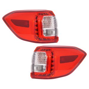 LED Tail Light Assembly Pair/Set for Subaru Ascent 2019-2023, Outer Right (Passenger) and Left (Driver) Replacement