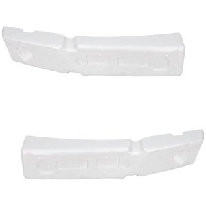 Front Bumper Absorber Pair/Set for 2007-2012 Toyota Yaris, Right (Passenger) and Left (Driver), Suitable for Sedan, Canada Built Vehicle Replacement