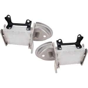 Front Bumper Reinforcement Bracket Pair/Set for Toyota Sienna 2021-2023, Right (Passenger) and Left (Driver), Replacement