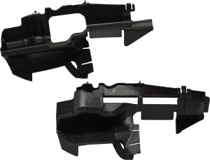 Front Lower Valance Pair/Set for 2016-2018 Toyota RAV4, Right (Passenger) and Left (Driver) Side Deflector, Suitable for SE Model 2017-2018, Excludes Hybrid Model, Japan/North America Built Vehicle Replacement