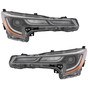 Pair/Set - LED Headlight Assembly for 2020-2022 Toyota Corolla SE/XSE Sedan w/ Apex Edition, North America Built Vehicle, Right (Passenger) and Left (Driver), Replacement