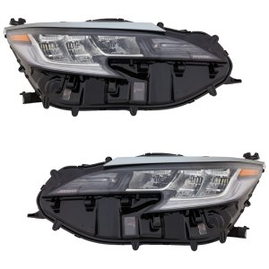 Headlight Assembly Pair/Set for Toyota Sienna Limited Model 2021-2023, Right (Passenger) and Left (Driver) LED, Replacement
