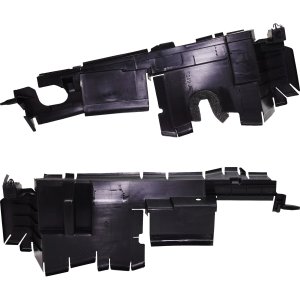 Pair/Set - Radiator Support Air Guide for Toyota RAV4 Adventure/Limited/Trail/TRD/Off-Road/Hybrid Models, Right (Passenger) and Left (Driver), 2019 - 2021, Japan/North America Built Vehicle- Replacement