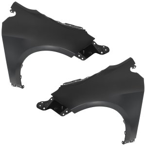 Front Fender Pair/Set for Toyota Corolla 2019-2023, Right (Passenger) and Left (Driver), Primed (Ready to Paint), Suitable for Hatchback and Sedan (2020-2022), Replacement