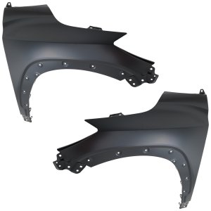 Front Fender Pair/Set for Toyota Corolla Cross 2022-2022, Right (Passenger) and Left (Driver), Steel Replacement