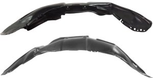 Rear Fender Liner Pair/Set for 2016-2023 Toyota Tacoma, Right (Passenger) and Left (Driver) Sides, Replacement