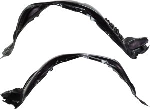 Front Fender Liner Pair/Set for 2010-2013 Toyota 4Runner, Right (Passenger) and Left (Driver), Compatible with 20 Inch Wheels, Replacement Pair/Set of 2