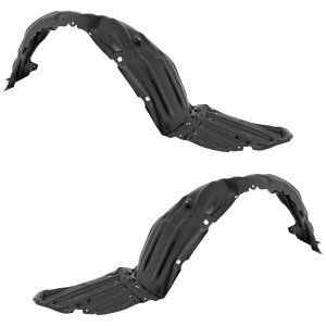 Front Fender Liner Pair/Set for 2020-2022 Toyota Corolla L/LE Sedan Models, Right (Passenger) and Left (Driver), North America Built Vehicle Replacement