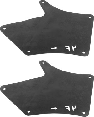 Front Fender Liner Pair/Set for Toyota Tacoma 2005-2023, Right (Passenger) and Left (Driver) Front Fender Seal, Fits 2WD (Two-Wheel Drive)-PreRunner Model/4WD (Four-Wheel Drive) 2005-2015, Replacement