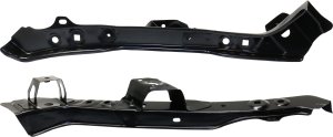 Radiator Support Upper Tie Bar Pair/Set for Toyota RAV4 2006-2012 - Includes Right (Passenger) and Left (Driver) Bars, Made from Steel - Replacement 