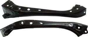 Radiator Support Upper, Right (Passenger) and Left (Driver), Steel Tie Bar Pair/Set for Toyota C-HR 2018-2022 - Replacement Part 